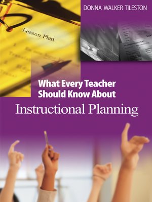 cover image of What Every Teacher Should Know About Instructional Planning